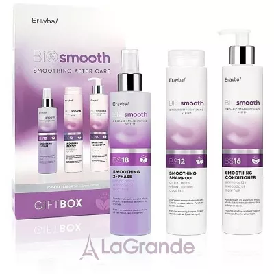 Erayba Bio Smooth Smoothing After Care ���� ��� ������� (shmp/250ml + cond/250ml + spr/200ml)
