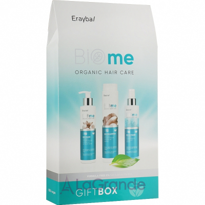 Erayba BIOme Organic Hair Care    (shmp/250ml + spray/200ml + mask/200ml)