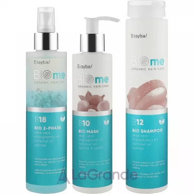 Erayba BIOme Organic Hair Care    (shmp/250ml + spray/200ml + mask/200ml)