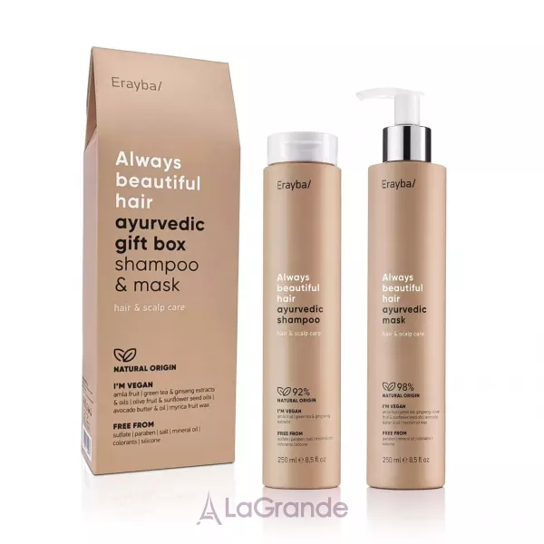 Erayba ABH Ayurvedic ����� ��� ����� (shmp/250ml + mask/250ml)