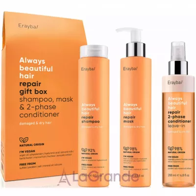 Erayba ABH Repair Gift Box     (shmp/250ml + mask/250ml + cond/200ml)