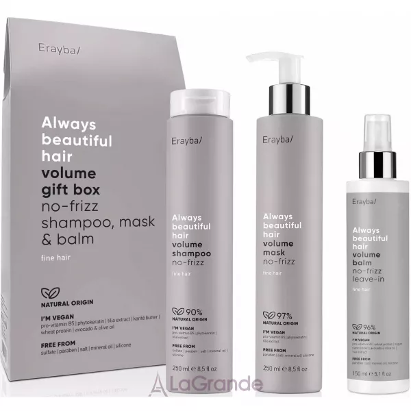 Erayba ABH Volume Gift Box ���� ��� ��'��� ������� (shmp/250ml + mask/250ml + balm/150ml)