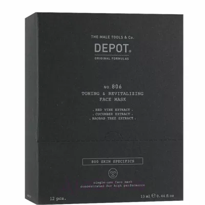 Depot No 806 Toning & Revitalizing Face Mask      