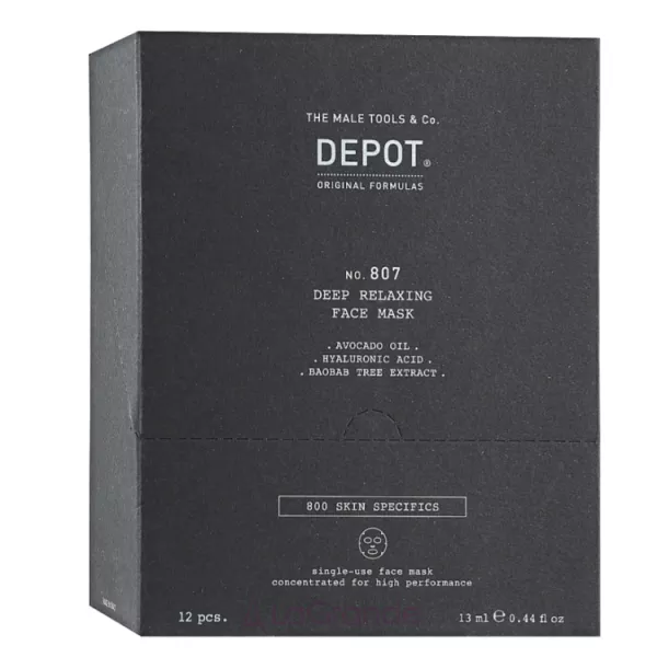 Depot No 807 Deep Relaxing Face Mask �������� ����� ��� ������� � ��