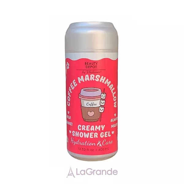 Vladicom Beauty Depot Creamy Shower Gel Coffee Marshmallow ���� ��� ���� 