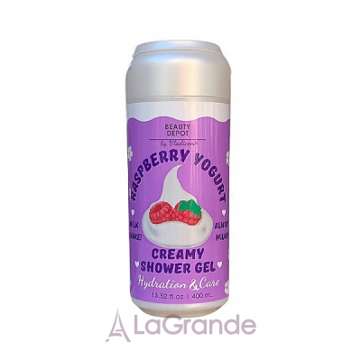 Vladicom Beauty Depot Creamy Shower Gel Raspberry Yogurt    