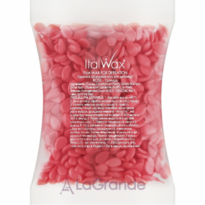 ItalWax Hot Film Wax For Depilaton Rose ³      