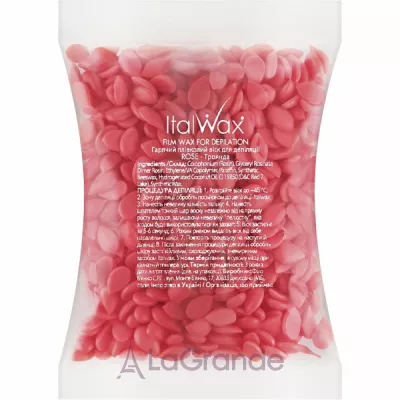 ItalWax Hot Film Wax For Depilaton Rose ³      