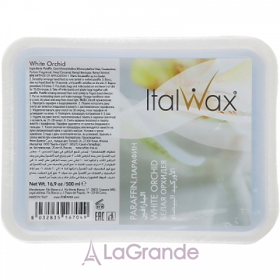 ItalWax Paraffin White Orchid   