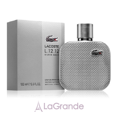 Lacoste Silver Grey L.12.12  