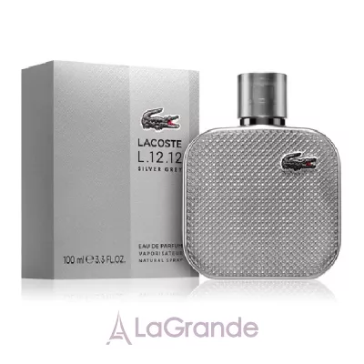 Lacoste Silver Grey L.12.12  