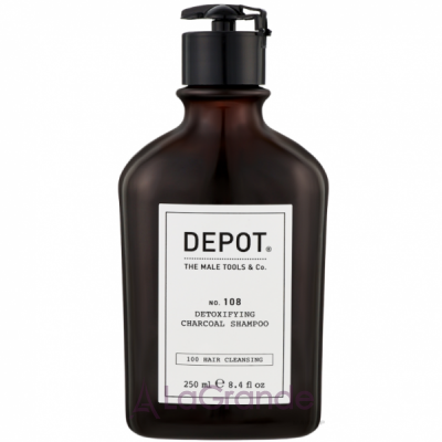 Depot Hair Cleansings 108 Detoxifying Charcoal Shampoo       