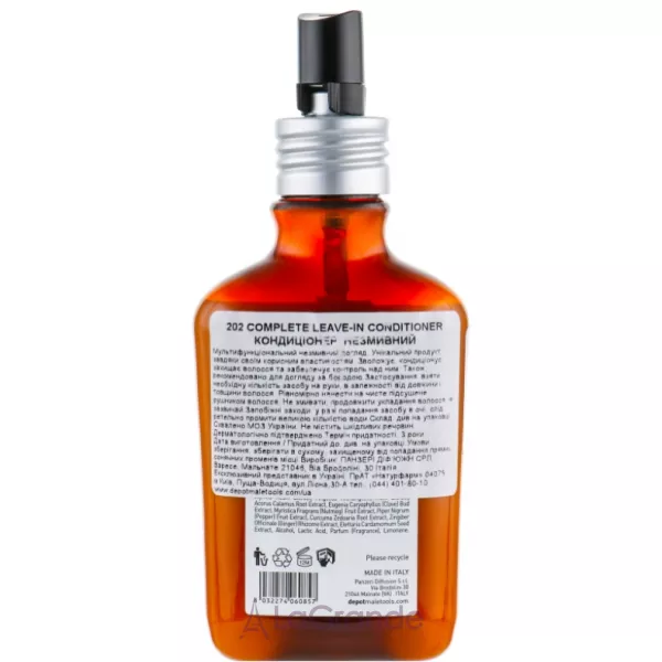 Depot Hair Cleansings 202 Complete Leave-In Conditioner �������������������� ��������� �����������