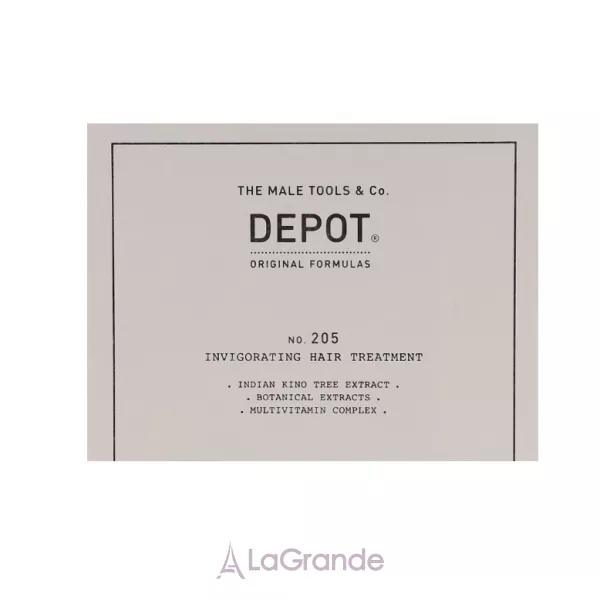 Depot 205 Invigorating Hair Treatment ������������ �������� ����� ��������� ������� � �������