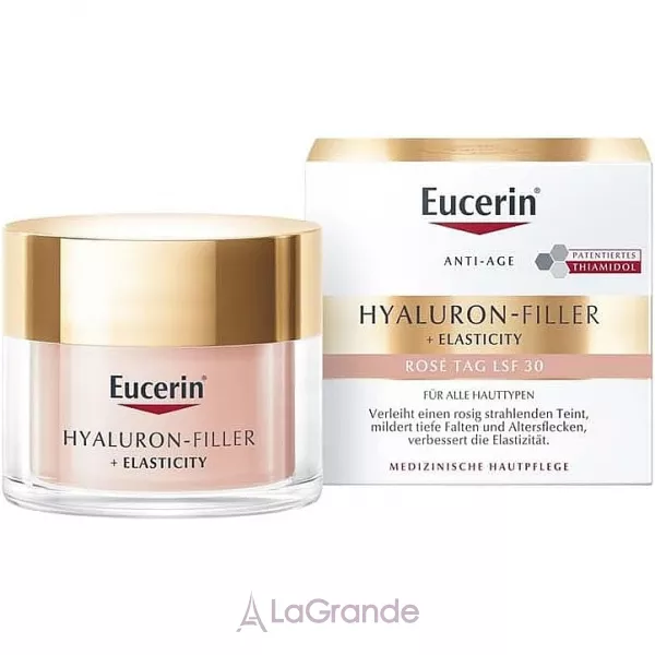 Eucerin Hyaluron-Filler + Elasticity Rose Day Cream SPF30 ���������� ������ ���� ��� ������� SPF30