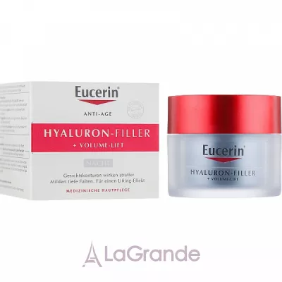 Eucerin Hyaluron-Filler + Volume-Lift Night Cream ͳ     