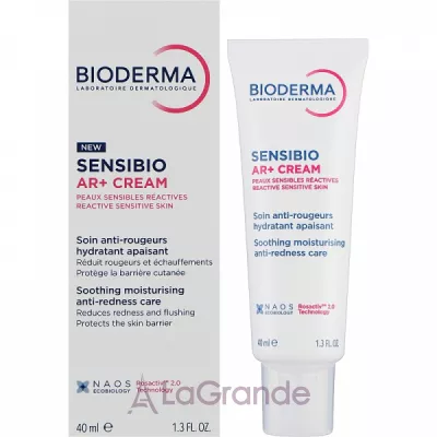 Bioderma Sensibio AR+ Anti-Redness Cream       