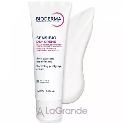 Bioderma Sensibio DS+ Soothing Purifying Cleansing Cream     