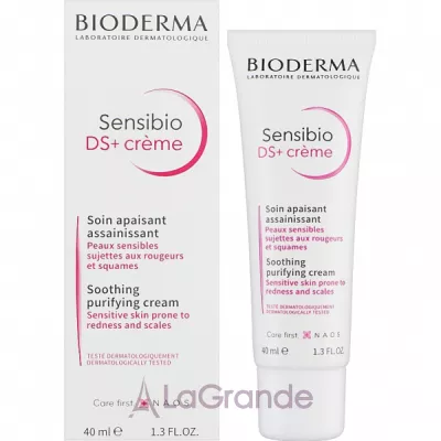 Bioderma Sensibio DS+ Soothing Purifying Cleansing Cream     