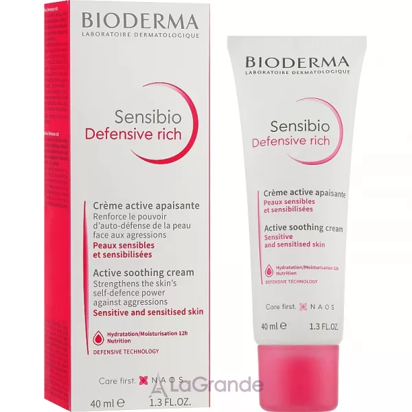 Bioderma Sensibio Defensive Rich Active Soothing Cream ������������� ���� ��� ����