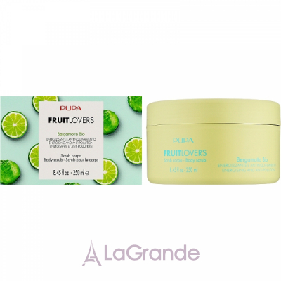Pupa Fruit Lovers Bergamot Bio Body Scrub    