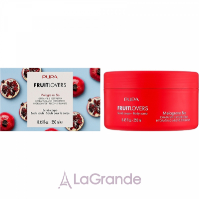 Pupa Fruit Lovers Pomegranate Bio Body Scrub    