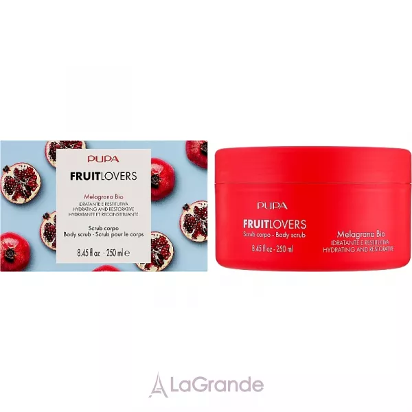 Pupa Fruit Lovers Pomegranate Bio Body Scrub ����� ��� ���� 
