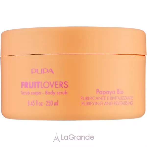 Pupa Fruit Lovers Papaya Bio Body Scrub ����� ��� ���� 