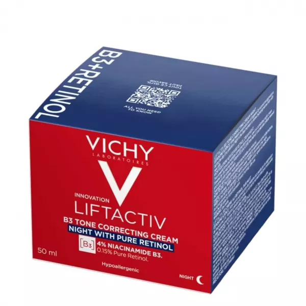 Vichy LiftActiv B3 Tone Correcting Night Cream ������ �������������� ���� ��� ��������� ���������� ����� � ���������