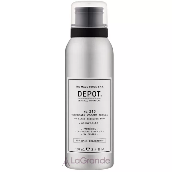 Depot No.210 Temporary Colour Mousse Anthracite ���� ��� ����� �����������