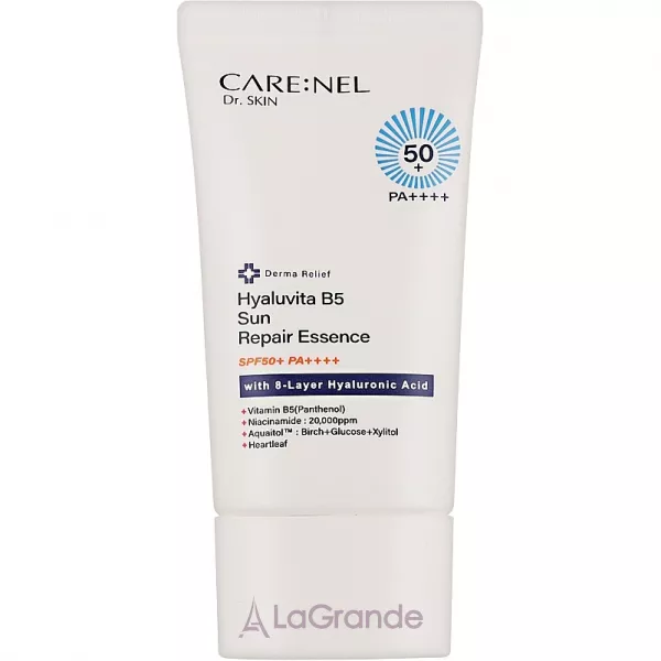 Carenel Hyaluvita B5 Sun Repair Essence SPF50+ PA++++ ������������ ������� SPF50+