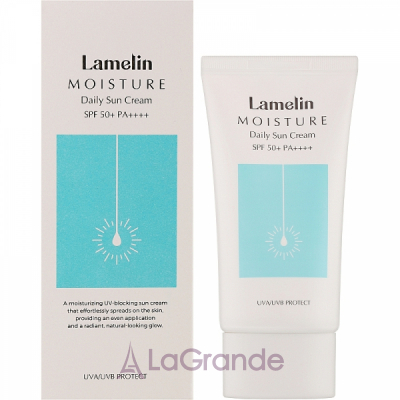Lamelin Moisture Daily Sun Cream SPF50+ PA++++     SPF50+