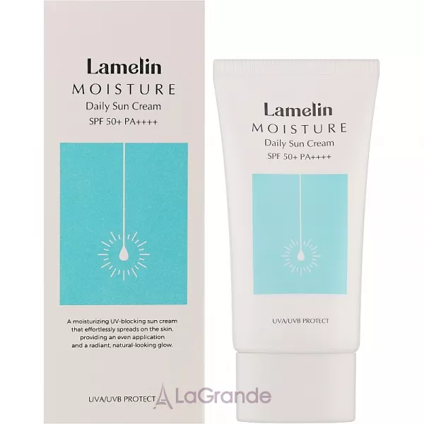 Lamelin Moisture Daily Sun Cream SPF50+ PA++++ ������������� ���� ��� ������� SPF50+