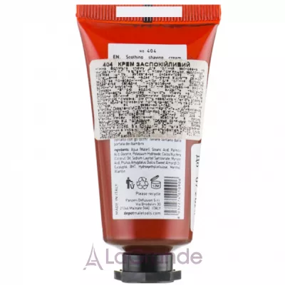 Depot Shave Specifics 404 Soothing Shaving Soap Cream    