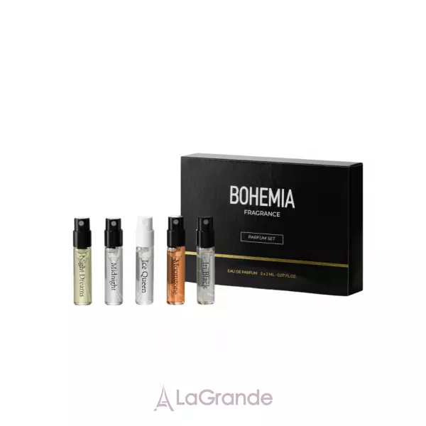 Bohemia Black Parfum Set ����������� ����� 5 �������� �� 12 ��