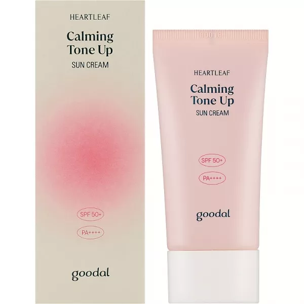 Goodal Houttuynia Cordata Calming Tone Up Sun Cream SPF50+ PA++++ ������������� ������������ �������������� ���� SPF50+