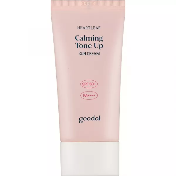 Goodal Houttuynia Cordata Calming Tone Up Sun Cream SPF50+ PA++++ ������������� ������������ �������������� ���� SPF50+