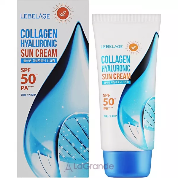 Lebelage Collagen Hyaluronic Sun Cream SPF50+ PA++++ �������������� ���� ��� ���� SPF50+ PA++++