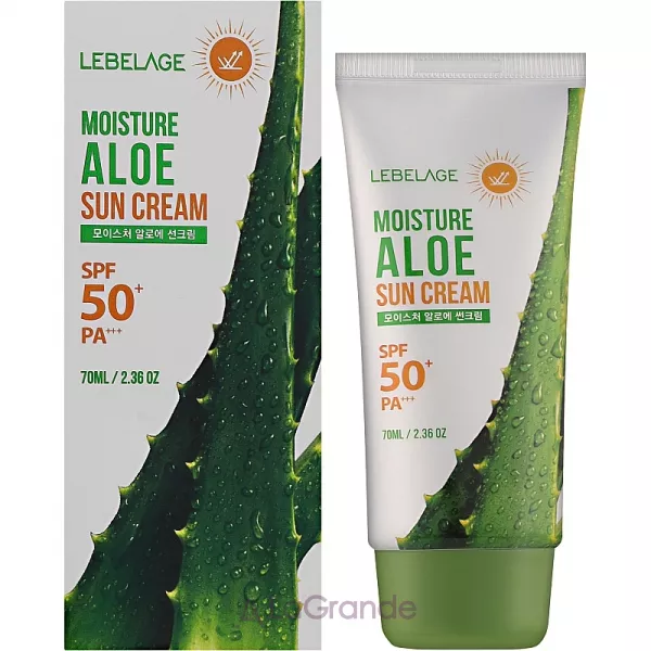 Lebelage Moisture Aloe Sun Cream SPF50+ PA+++ �������������� ���� ��� ���� � ���������� ����