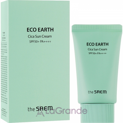 The Saem Eco Earth Cica Sun Cream SPF50+ PA++++      '