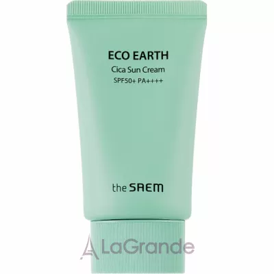 The Saem Eco Earth Cica Sun Cream SPF50+ PA++++      '