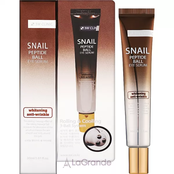 3W Clinic Snail Peptide Eye Ball Serum ��������� ��� ���� ������� ���� � ���������