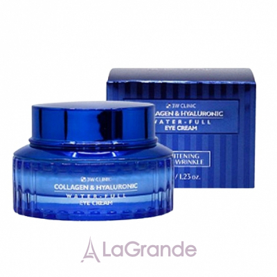 3W Clinic Collagen & Hyaluronic Water-Full Eye Cream          