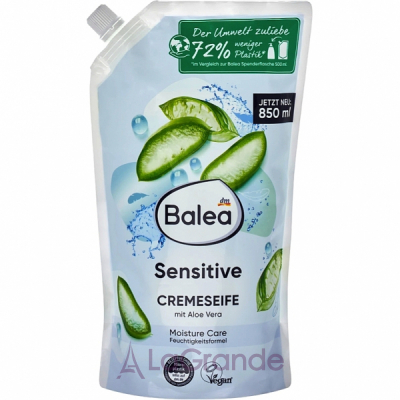 Balea Sensitive Cream Soap with Aloe Vera г -    ( )