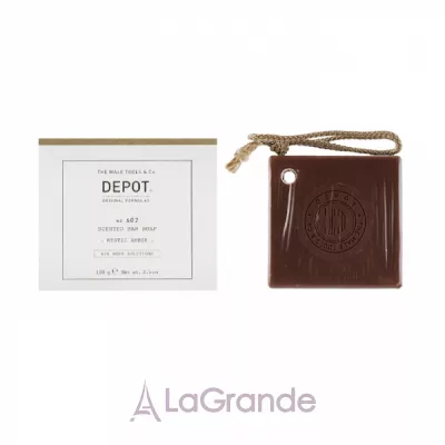 Depot Body Solutions  602 Scented Bar Soap Mystic Amber    