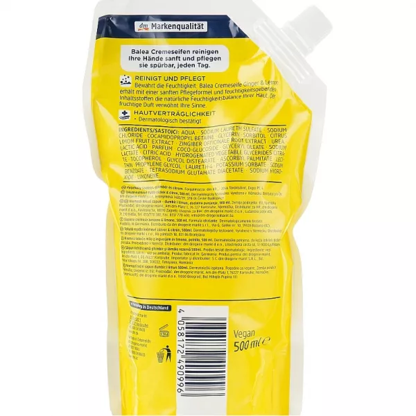 Balea Creme Seife Ginger & Lemon ������ ����-���� 