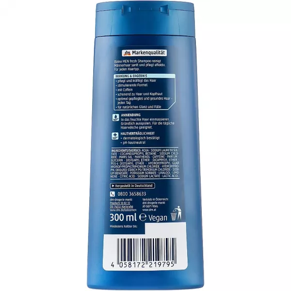Balea Men Fresh Shampoo ������� ���������� �������