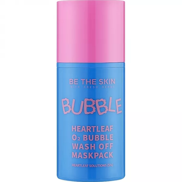 Be The Skin Heartleaf 02 Bubble Wash Off Maskpack ����� ��� ���� �����������
