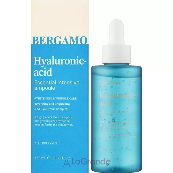 Bergamo Hyaluronic Acid Essential Intensive Ampoule ��������� ��� ������� � ����������� ��������