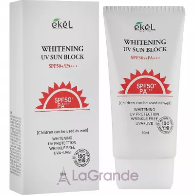 Ekel Whitening UV Sun Block SPF50+ PA+++      SPF50+
